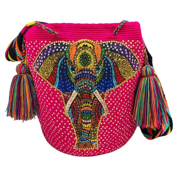 Colorful Embroidered Women's Bag - Picture 3 of 16